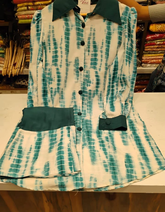 Imported Fabric with beautiful embroidered cord-set SL-64
