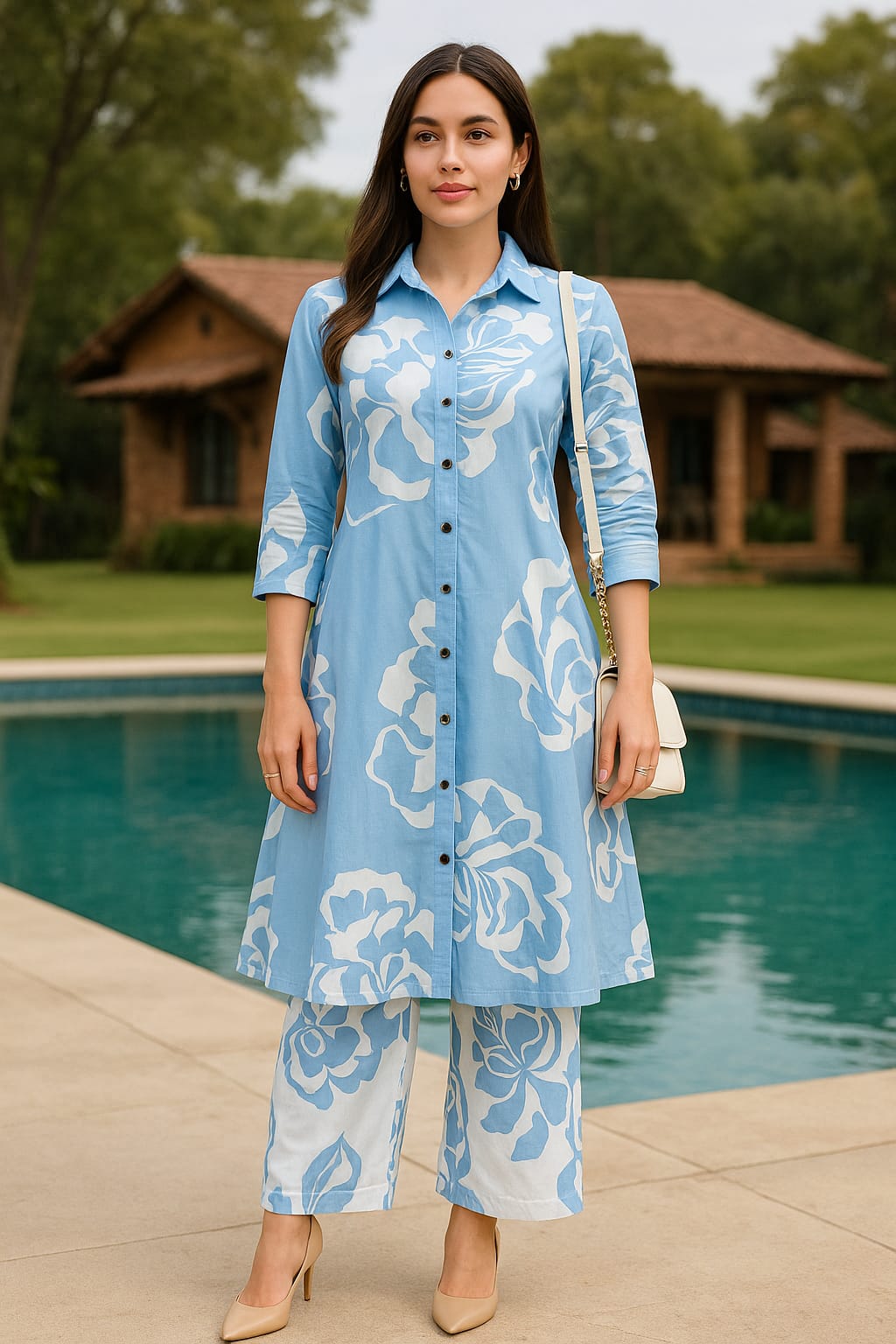 Pure Cotton Designer Cordset with Soft Fabric – Stylish & Comfortable | Article 1439