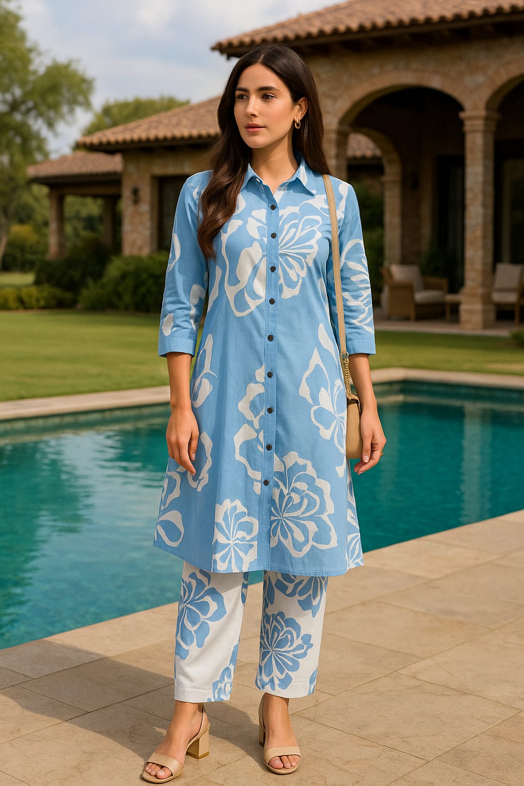 Pure Cotton Designer Cordset with Soft Fabric – Stylish & Comfortable | Article 1439